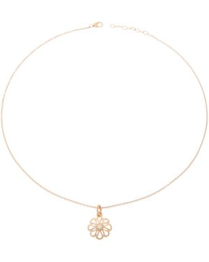 Orphelia 925 Sterling Chain With Pendant - White