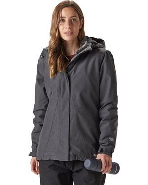 Peter Storm Husky Waterproof Faux Fur Lined Jacket With Hood, Winter Coat - Black