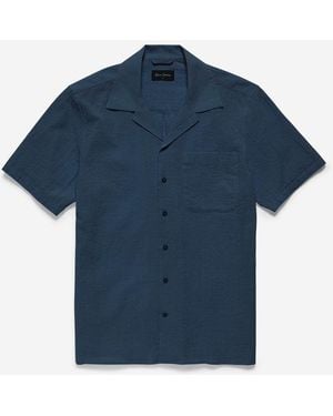 Oliver Sweeney 100% Cotton Riviera Shirt - Blue