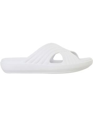 Roxy Rivie Sliders - White