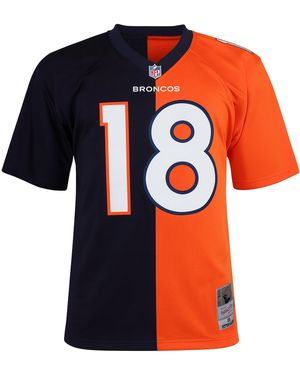 Mitchell & Ness Nfl Denver Broncos 18 Manning Split Legacy Jersey - Blue