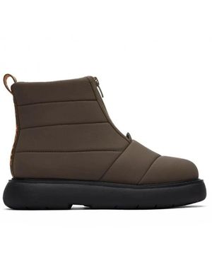 TOMS Alpargata Mallow Puffer Boots - Brown