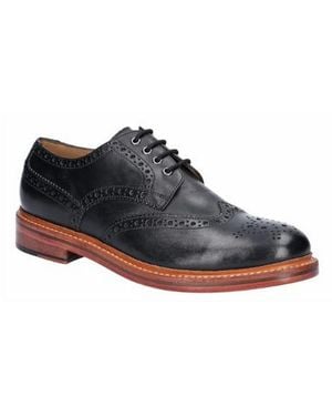 Cotswold Quenington Goodyear Welt Lace Up Leather Shoe - Blue