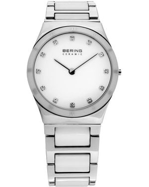 Bering Time 32230-764 Ladies Ceramic Watch - Grey