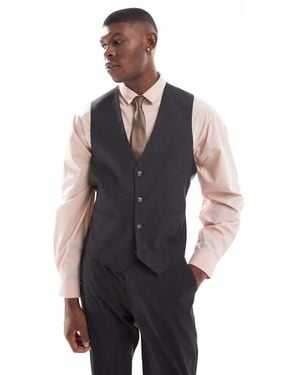 ASOS Slim Suit Waistcoat - Blue