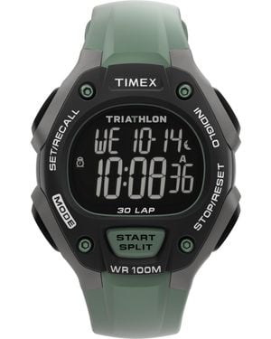 Timex Triathlon Classic C30 Watch Tw5M67300 - Black