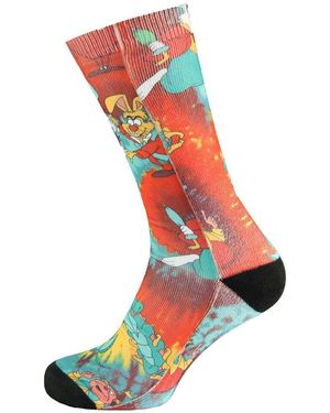 Vans Off The Wall X Disney Multicoloured Long Printed Socks