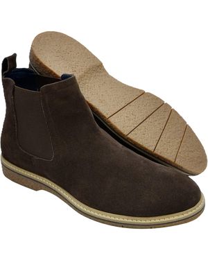 LB Comfort Rufus Leather Boots - Black