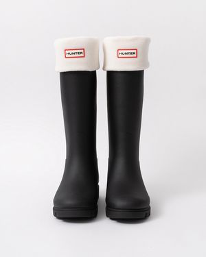 HUNTER Tall Sock - Black