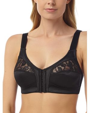 Marlon Front Fastening Bra - Black