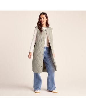 TOG24 Jena Long Insulated Gilet - Blue