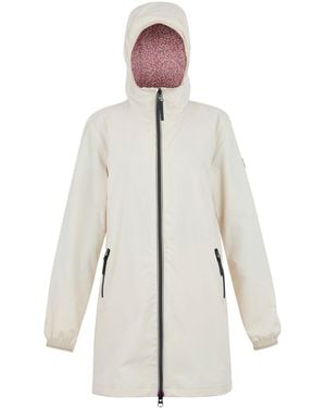 Regatta Ladies Lioka Waterproof Jacket (Light Vanilla) - White