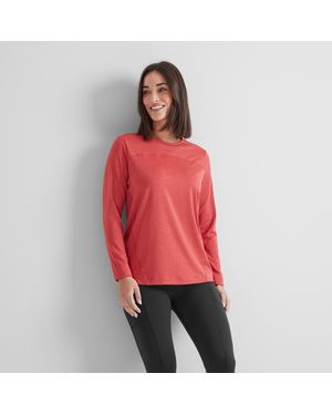 TOG24 Blakely Tech Long Sleeve Top - Red