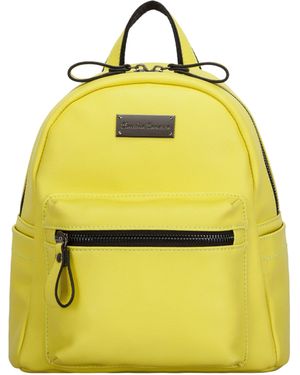 Claudia Canova Anii Mini Zip Pocket Backpack - Yellow
