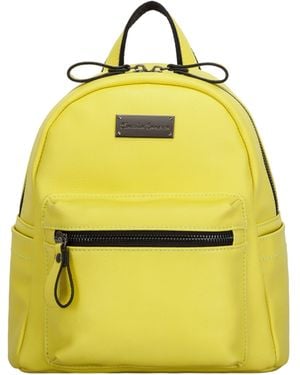Claudia Canova Anii Mini Zip Pocket Backpack - Yellow