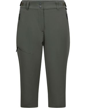 DLX Ladies Agneta 3/4 Length Trousers (Smoke) - Grey