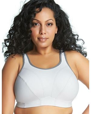 Goddess 6910 Sport Soft Cup Sports Bra - White