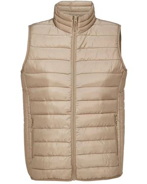 Sol's Ladies Stream Body Warmer (Rope) - Natural