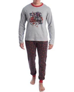 Kisses&Love Long-Sleeved Cotton Pyjamas Klp4 - Grey