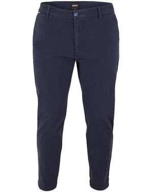 BOSS H Kane1 10271526 01 Straight Leg Trousers - Blue
