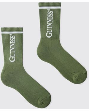 BoohooMAN Guinness Licensed Socks - Green