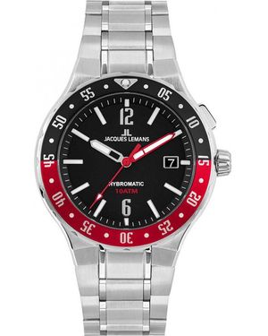 Jacques Lemans 1-2109F Hybromatic Watch - Grey