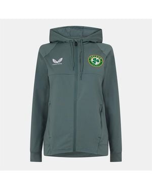 Castore Regular Fit Raglan Sleeve Athletic Sweatshirt - Green