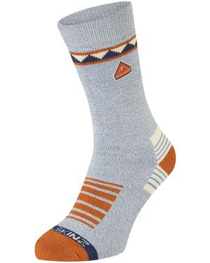 SealSkinz Bamboo Mid Length Hiking Socks For And - Blue