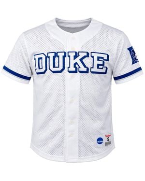 Mitchell & Ness Ncaa Duke Devils Jersey Cotton - Blue