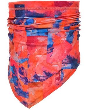 Buff Polar Bandana With Elastic Fit And Sun Protection 55500 - Red
