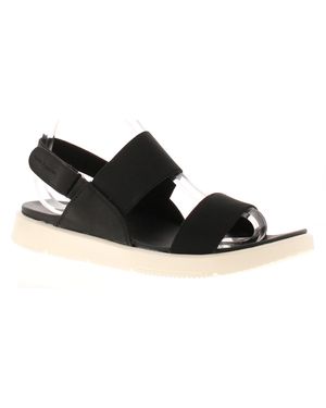 Hush Puppies Sandals Flat Selena Touch Fastening - Black