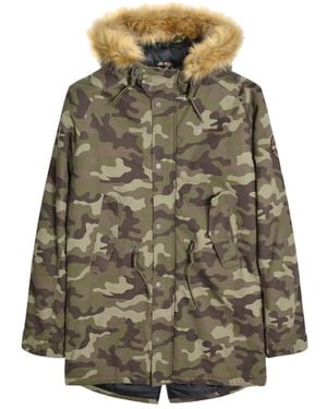 Lambretta Camouflage Parka (kaki Groen)