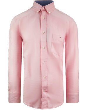 Eden Park Regular Light Oxford Shirt - Pink