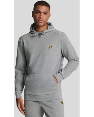 Lyle & Scott And Fly Fleece Hoodie - Grey