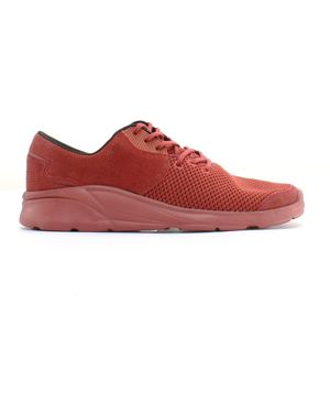 Supra Noiz Cayenne Textile Lace Up Trainers 08131 658 - Red