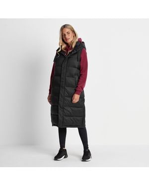 TOG24 Newall Long Padded Gilet Polyamide - Black