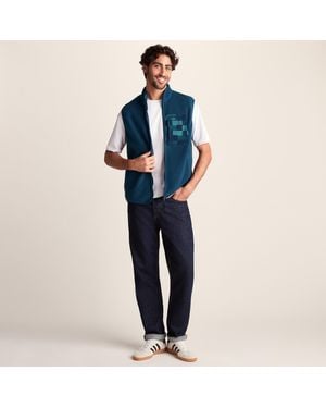 TOG24 Stark Microfleece Gilet - Blue