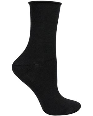 Steve Madden Ladies Cashmere Socks - Black