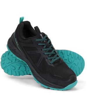 Mountain Warehouse 'Collie' Shoes Waterproof Breathable Active Trainers - Blue