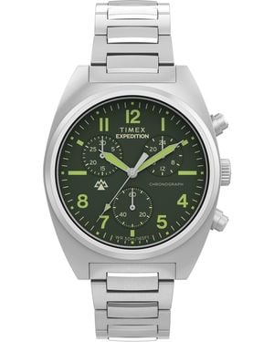 Timex Expedition North Capstone Watch Tw2Y61300 Stainless Steel - Grey