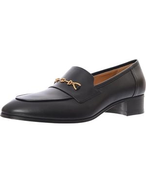 Gucci Horsebit Detailed Leather Loafers - Black