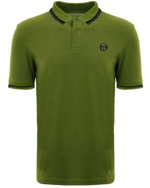 Sergio Tacchini Iconic Polo Shirt Cotton - Green