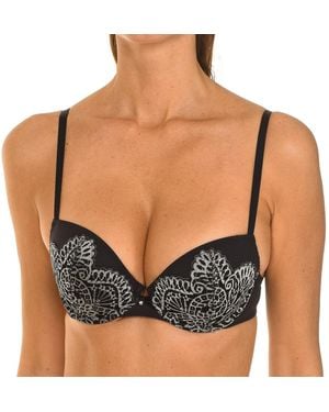 Wonderbra Push Up Gel-air Bh Met Cups En Gewatteerd W0aq9 Dames - Zwart