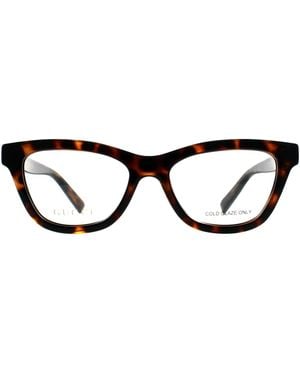 Gucci Cat Eye Shiny Dark Havana Gg1983O - Black