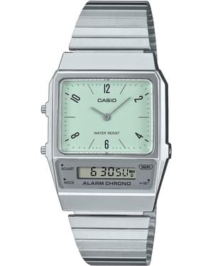 G-Shock Collection Vintage Watch Aq-800E-3Aef Stainless Steel - Grey