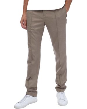 Ted Baker Giggs Slim Broek Met Trekkoord (taupe) - Grijs