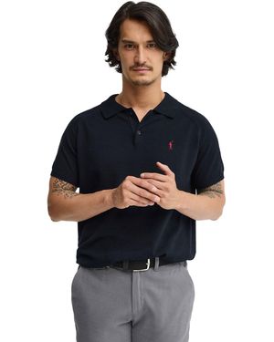 POLO CLUB Short Sleeve Neck Jumper Pullover17 - Blue