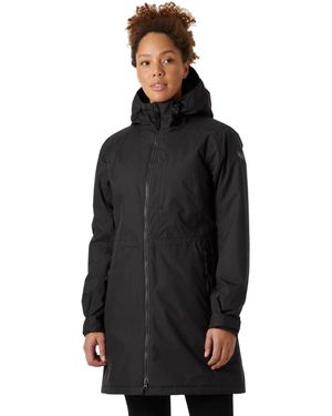 Helly Hansen Sport Westport Straight Coat Textile - Black