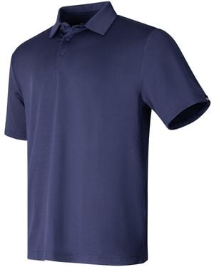 Under Armour Playoff 3.0 Micro-Stripe Polo Shirt (Midnight//Midnight) - Blue