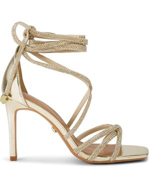 Carvela Kurt Geiger Paparazzi Tie Sandals - Metallic